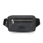 Gucci GG Black Belt Bag Black/Grey Soft GG Supreme Crafted 474293 K9RRN 1095