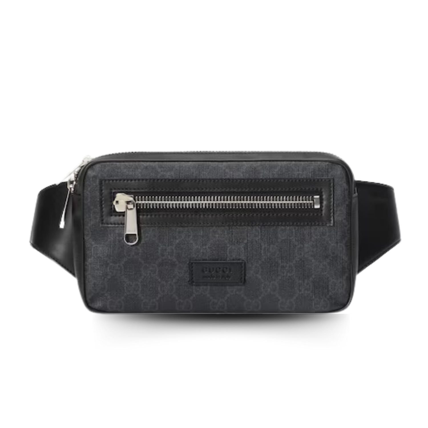 14-18.jpg Gucci GG Black Belt Bag Black/Grey Soft GG Supreme Crafted 474293 K9RRN 1095 - Image 1