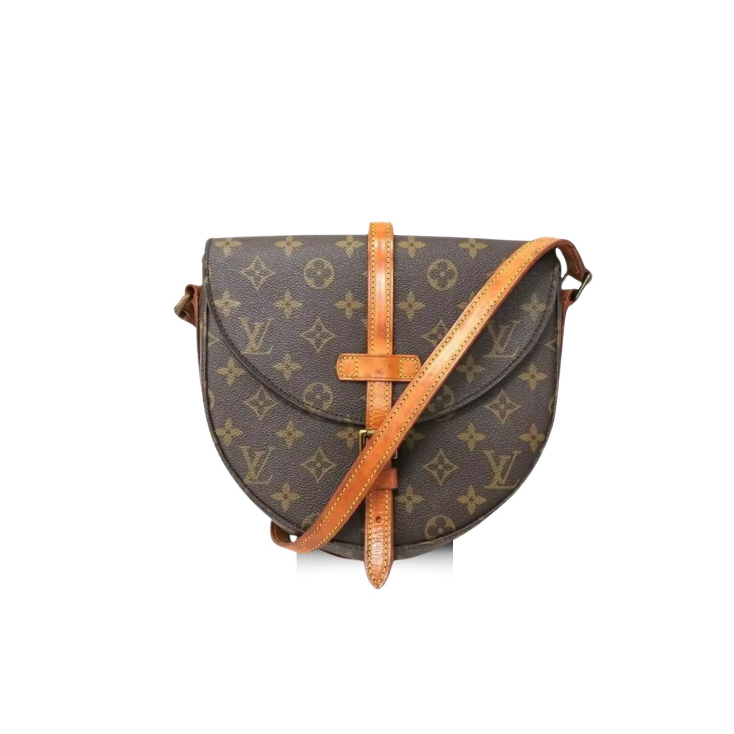 xr:d:DAGBcEfztYw:532,j:6657870493781000824,t:24040916 Louis Vuitton Chantilly MM Shoulder Bag Monogram Brown 24cm/9.4in M51233 - Image 1