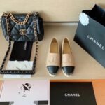 Chanel Espadrilles Beige/Black For Women, Women's Shoes G29762 X01000 C0204
