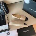 Chanel Espadrilles Beige/Black For Women, Women's Shoes G29762 X01000 C0204 - Image 3
