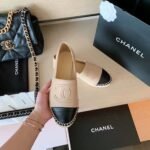 Chanel Espadrilles Beige/Black For Women, Women's Shoes G29762 X01000 C0204 - Image 7