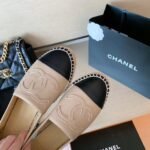 Chanel Espadrilles Beige/Black For Women, Women's Shoes G29762 X01000 C0204 - Image 11