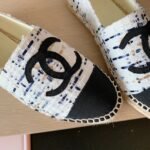 Chanel Espadrilles White/Black For Women, Women's Shoes G29762 - Image 10