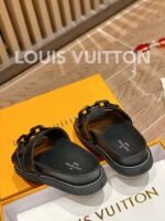 Louis Vuitton LV Sunset Flat Comfort Mule Black For Women LV - Image 5
