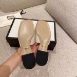Gucci Gucci Zumi Slide Sandals Beige For Women GG - Image 9