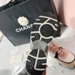Chanel Nylon Trainer Sneakers Light Pink/White For Women, Women's Shoes - Image 7