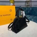 Louis Vuitton Neo Alma BB Top Handle Bag 9.8in/ 25cm Black Monogram Empreinte Gold Hardware For Women M44829 - Image 3