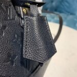 Louis Vuitton Neo Alma BB Top Handle Bag 9.8in/ 25cm Black Monogram Empreinte Gold Hardware For Women M44829 - Image 7