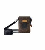 Louis Vuitton S-Lock Vertical Wearable Wallet Brown For Men 19cm/ 7.5 in