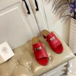 Hermes Candy Sandal Red For Women, Women's Shoes H211071Z - Image 8