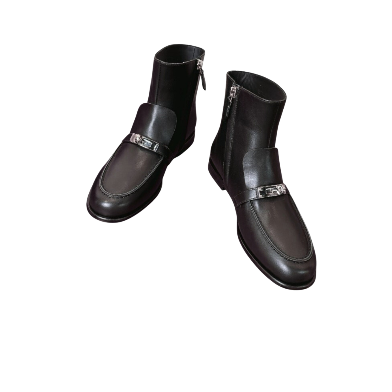 17.png Hermes Kelsy Ankle Boots Noir For Women H251005Z 02355 - Image 1