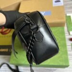 Gucci Marmont Matelasse Shoulder Bag Black - Image 15