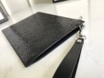 Gucci GG Embossed Pouch Black For Men, Men's Pouch 12in/31cm GG 625569 1W3AN 1000 - Image 7