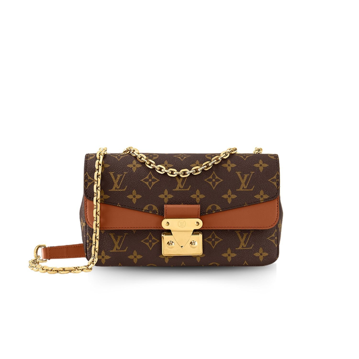 xr:d:DAGBcEfztYw:653,j:7943648388593684803,t:24041115 Louis Vuitton Marceau Monogram Canvas Caramel Brown M46127 - Image 1