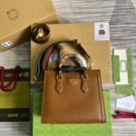 Gucci Diana Medium Tote Bag Brown - Image 9