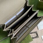 Gucci Dionysus Mini Shoulder Bag 7.9in/ 20cm Beige/ White GG Supreme Canvas Palladium Hardware For Women 421970 UULBN 9683 - Image 8