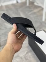Gucci Men's GG T-Strap Slide Sandals Black For Men 429362 - Image 7
