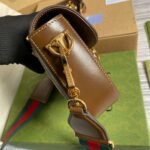 Gucci Horsebit 1955 GG Mini Bag Beige For Women, Women's Bags 8in/21cm GG - Image 9