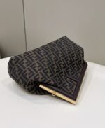 Fendi First Large Brown Canvas 12.6in/32cm 8BP129 - Image 2