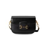 Gucci Horsebit 1955 Strap Wallet Black 699760 18YSG 1060