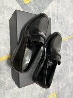 Prada Brushed Loafers Black For Men 1in/25mm PRD 2DB180_P39_F0002_F_G001 - Image 5