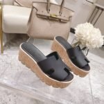 Hermes Eze 30 Sandal Black For Women H221026Z 02350 - Image 8