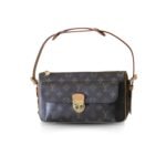 Louis Vuitton Ravello GM Monogram Shoulder Bag Brown
