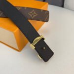 Louis Vuitton LV Initiales Reversible Belt Monogram Canvas, LV Belt - Image 5