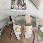 Gucci Women's 'Gucci' Slide White For Women GG ‎694858 C9D00 9022 - Image 5