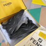 Fendi Flow Black Sneakers For Men 7E1504AHI8F0ABB - Image 9
