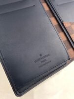 Louis Vuitton Brazza Wallet Damier Ebene Canvas For Men, Men's Wallet 7.5in/19cm LV - Image 2
