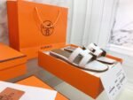 Hermes Oran Sandal White For Women, Women's Shoes H021056Z - Image 6