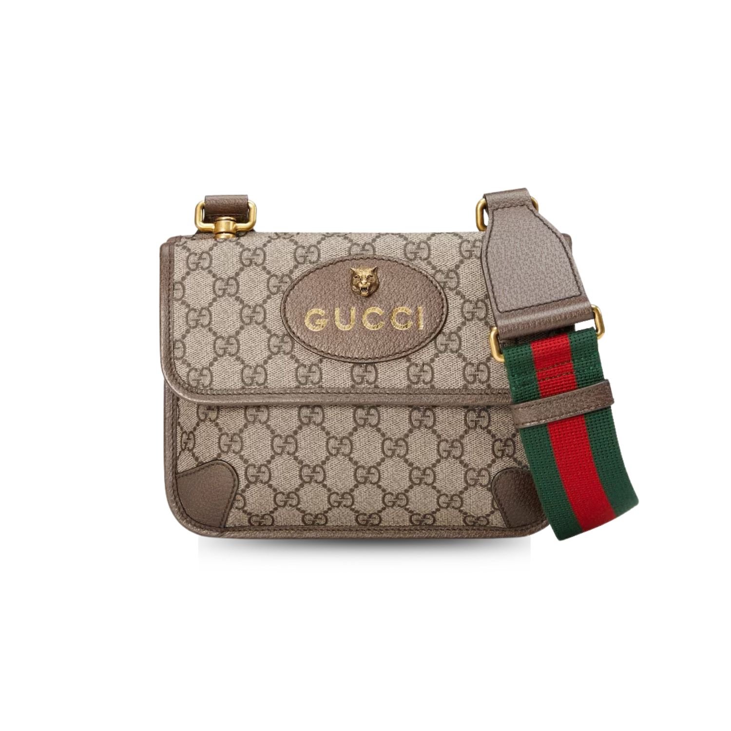 xr:d:DAGBeGYKeuI:764,j:2221825023928092866,t:24041106 Gucci Neo Vintage Small Messenger Bag Beige/Ebony 501050 9C2VT 8745 - Image 1