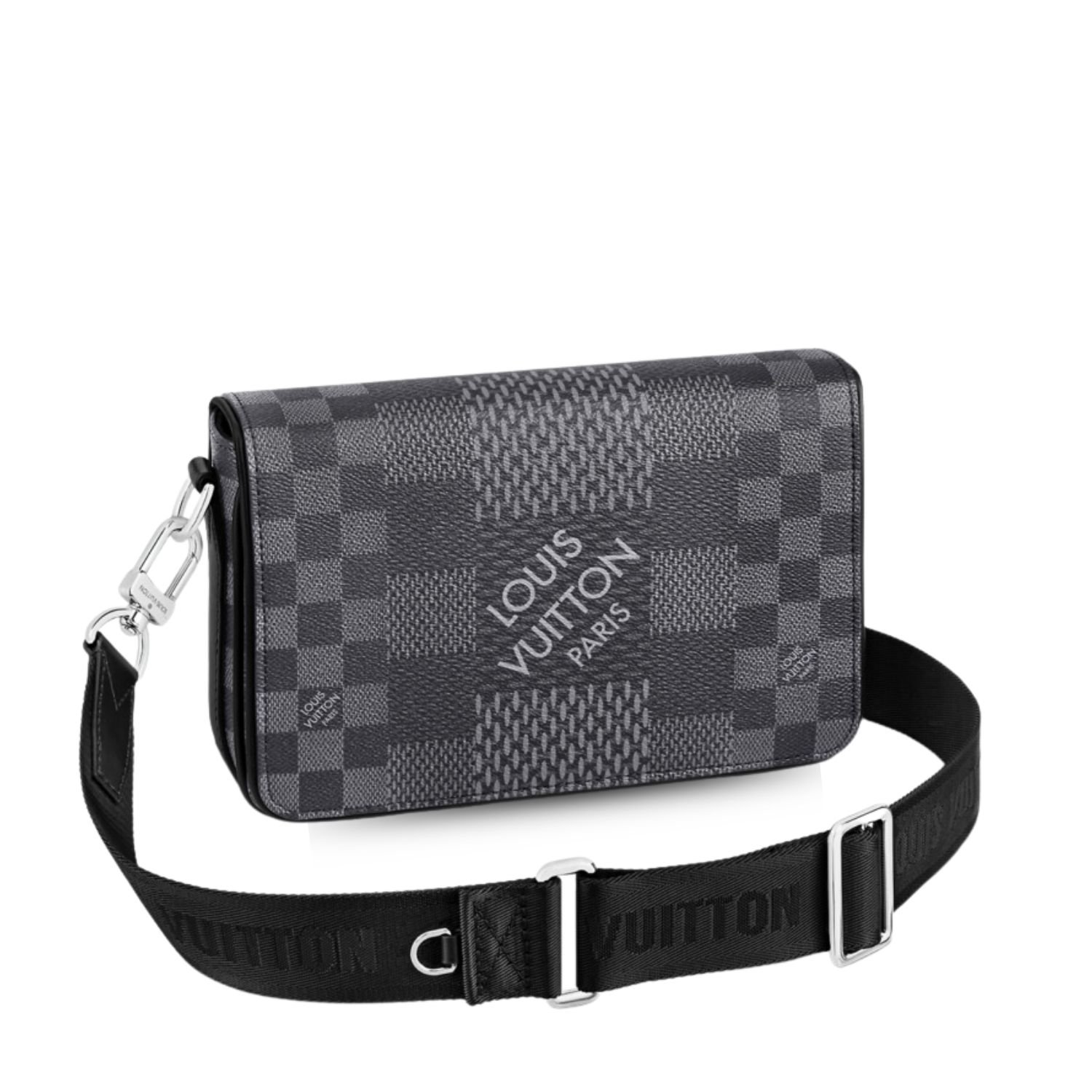 3-191.jpg Louis Vuitton Studio Messenger Damier Graphite Gray N50013 - Image 1