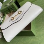 Gucci Horsebit 1955 Small Bag White 677286 18YSX 9068 - Image 6