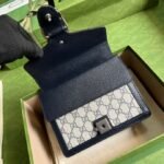 Gucci Dionysus Mini Shoulder Bag 7.9in/ 20cm Beige/ Blue GG Supreme Canvas Palladium Hardware For Women - Image 9