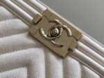 Chanel Mini Boy Flapbag White - Image 6
