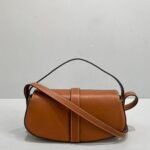 Celine Clutch On Strap Brown For Women 7in/18cm 10I593DQ1.04LU - Image 7