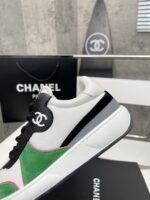 Chanel Sneakers White/Green For Women, Women's Shoes - Image 6