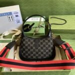 Gucci Jackie 1961 Small Shoulder Bag Black And Ivory 678843 UN3AG 1294 - Image 3
