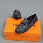 Moccasin Monte Monogram Black For Men - Image 2
