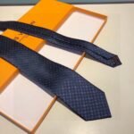 Louis Vuitton Monogram Classic Tie Marine LV Men Tie M70953 - Image 2