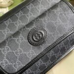 Gucci Messenger Bag With Interlocking G Black Supreme Canvas 674164 92THN 1000 - Image 2
