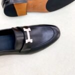 Hermes Paris Loafers Black For Men H212982ZA01400 - Image 8