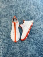 Hermes Eclair Sneakers White/ Orange For Men H221892ZH90410 - Image 5