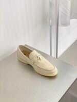 Loro Piana Summer Charms Walk Loafers Beige For Women - FAE5444 2096 - Image 2