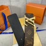 Louis Vuitton LV Diamond Reversible Belt Monogram Canvas, LV Belt