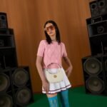 Gucci Marmont Half Moon Shaped Mini Bag White 699514 DTDHT 9022 - Image 2