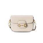 Gucci Horsebit 1955 Mini Bag White 658574 18YSG 9068